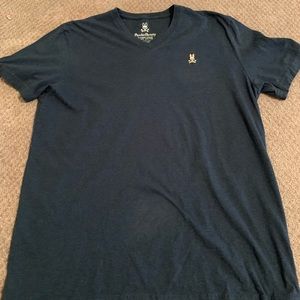 Psycho Bunny V-Neck T-shirt Navy L